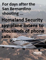 The Pilatus PC-12 aircraft  was equipped with 'Dirtbox' technology to scan tens of thousands of phones to identify possible suspects. 